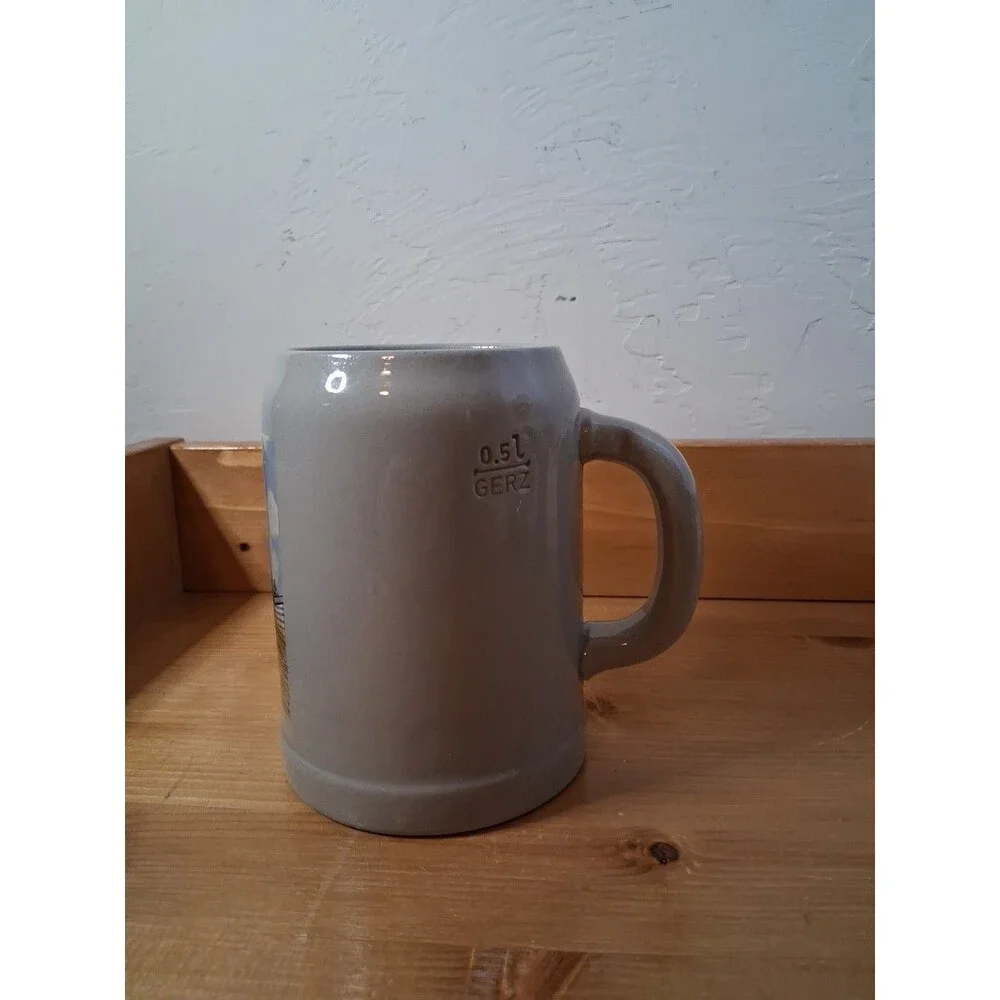 VTG Stoneware Beer Stein Gerz Recklinghausen Nathan's W. Germany ~5